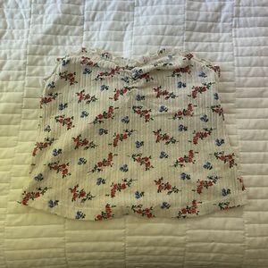 Urban Outfitters Floral Tube Top
